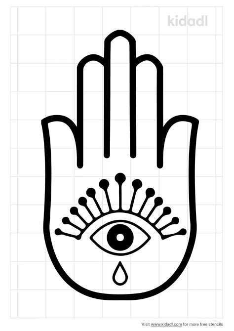 evil eye stencil|evil eye tattoo stencil.